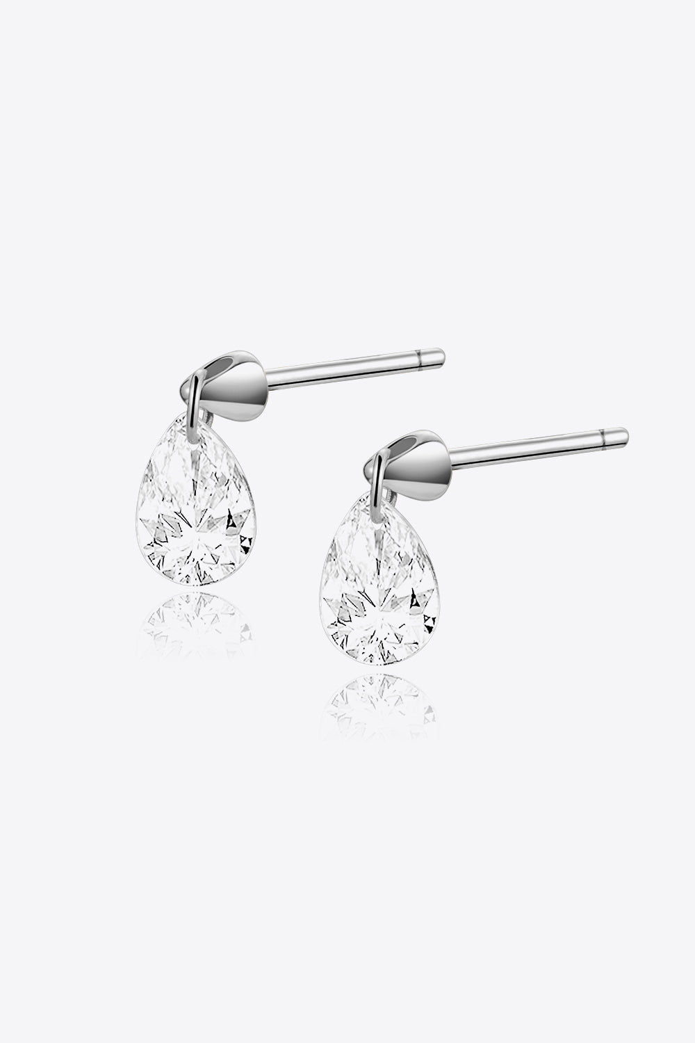 925 Sterling Silver Teardrop Earrings