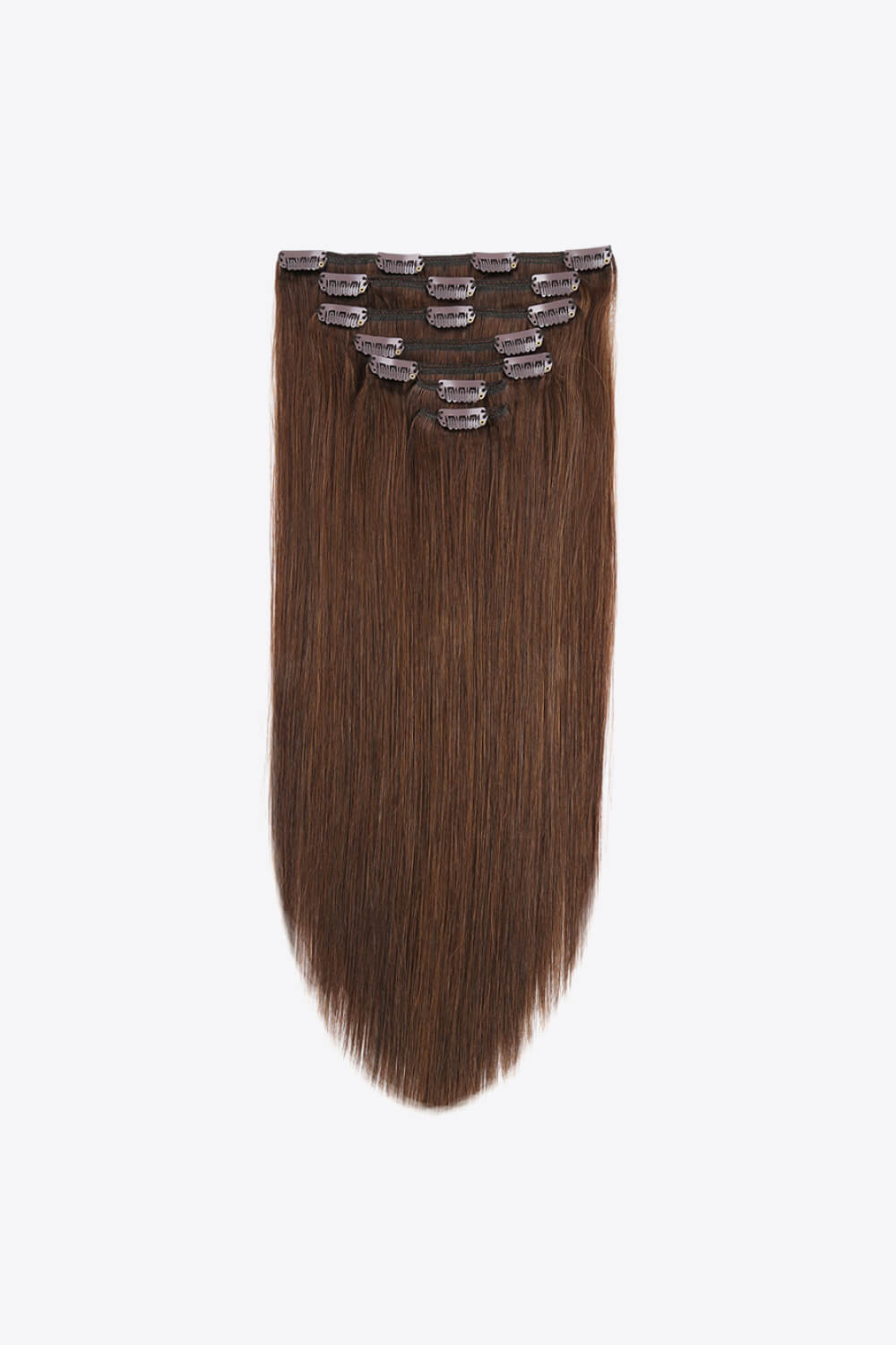 18" 120g Clip-In Hair Extensions Indian Human Hair