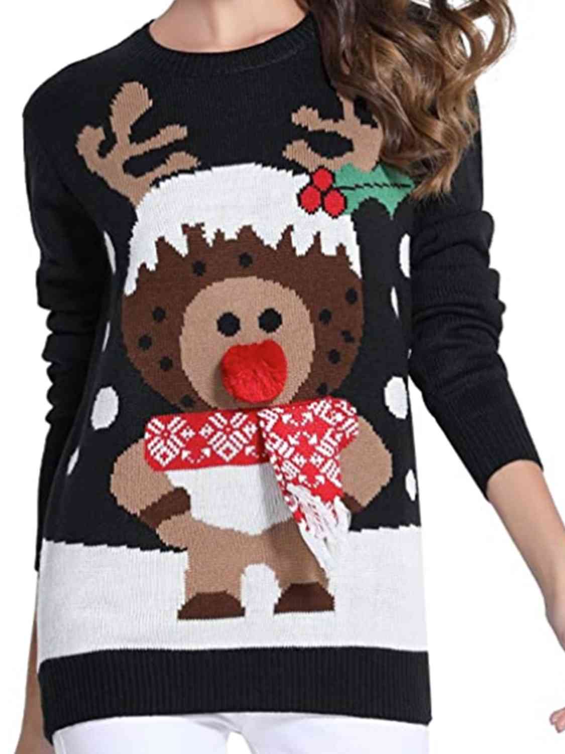 Rudolph Round Neck Sweater