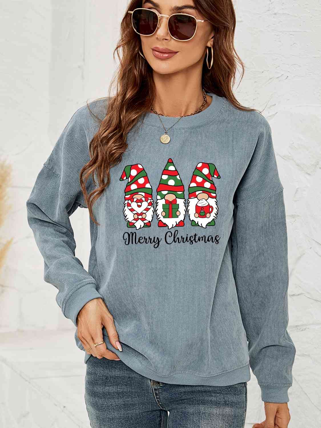 MERRY CHRISTMAS Graphic Sweatshirt