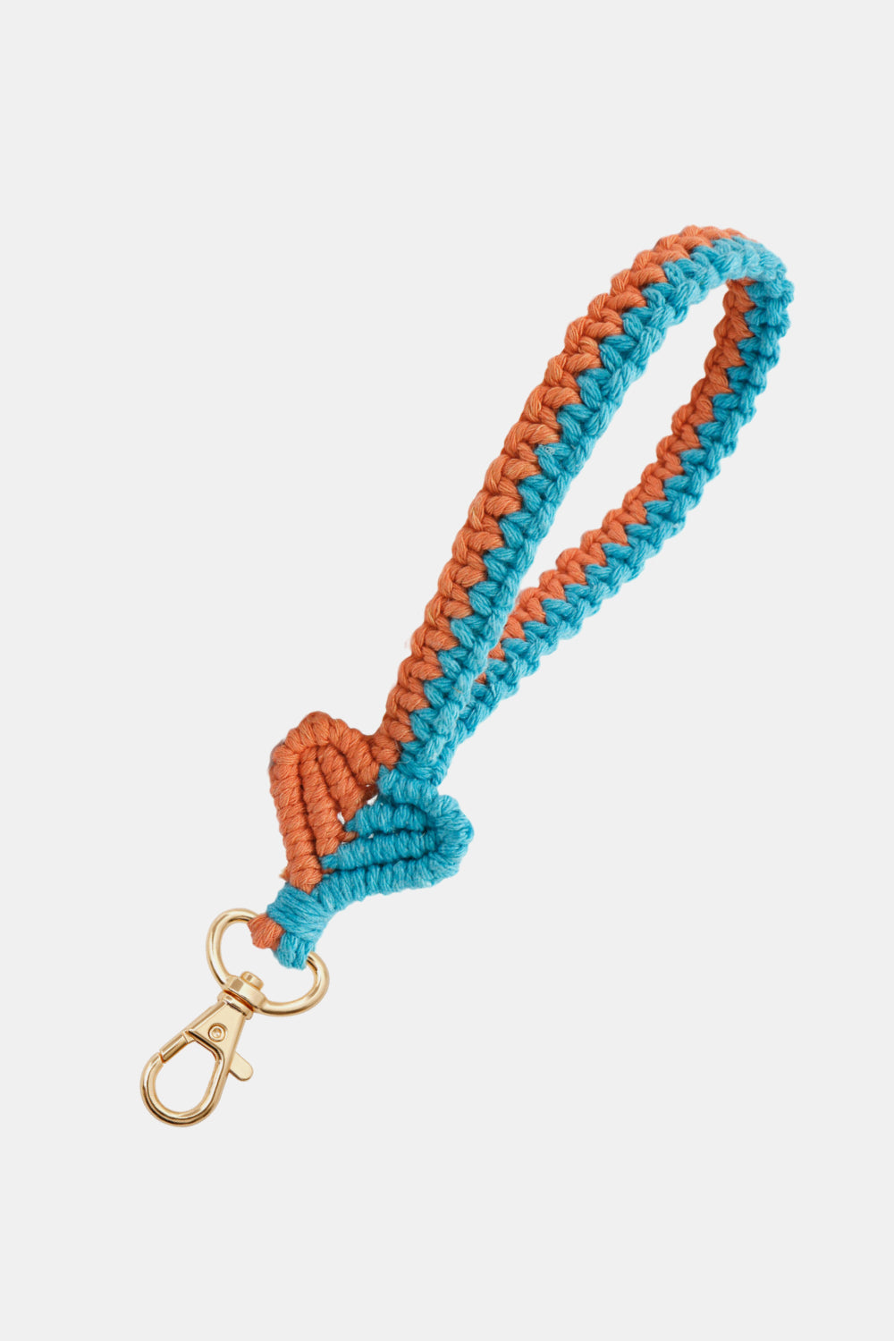 Heart Shape Macrame Key Chain