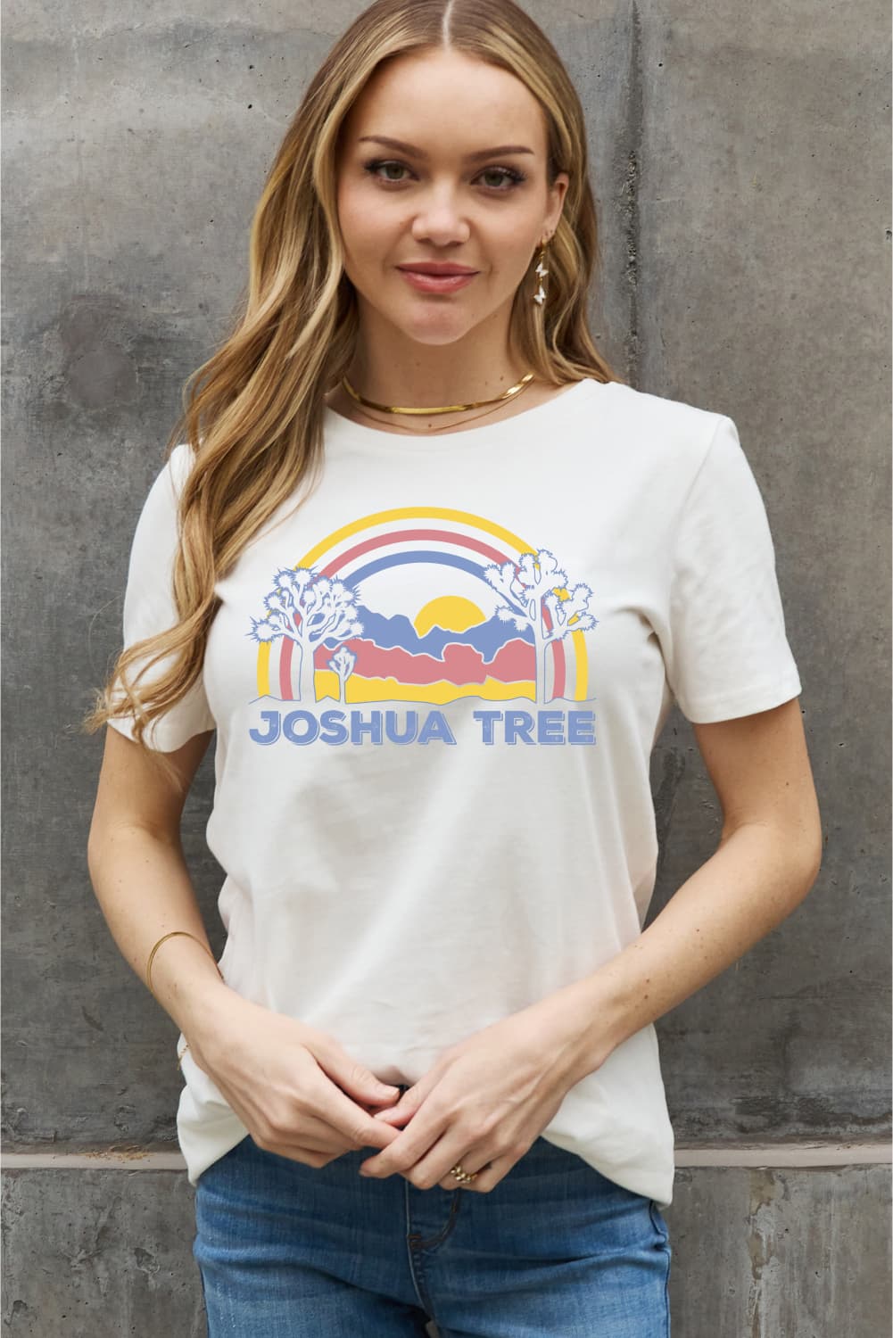 Simply Love Full Size JOSHUA TREE Graphic Cotton Tee