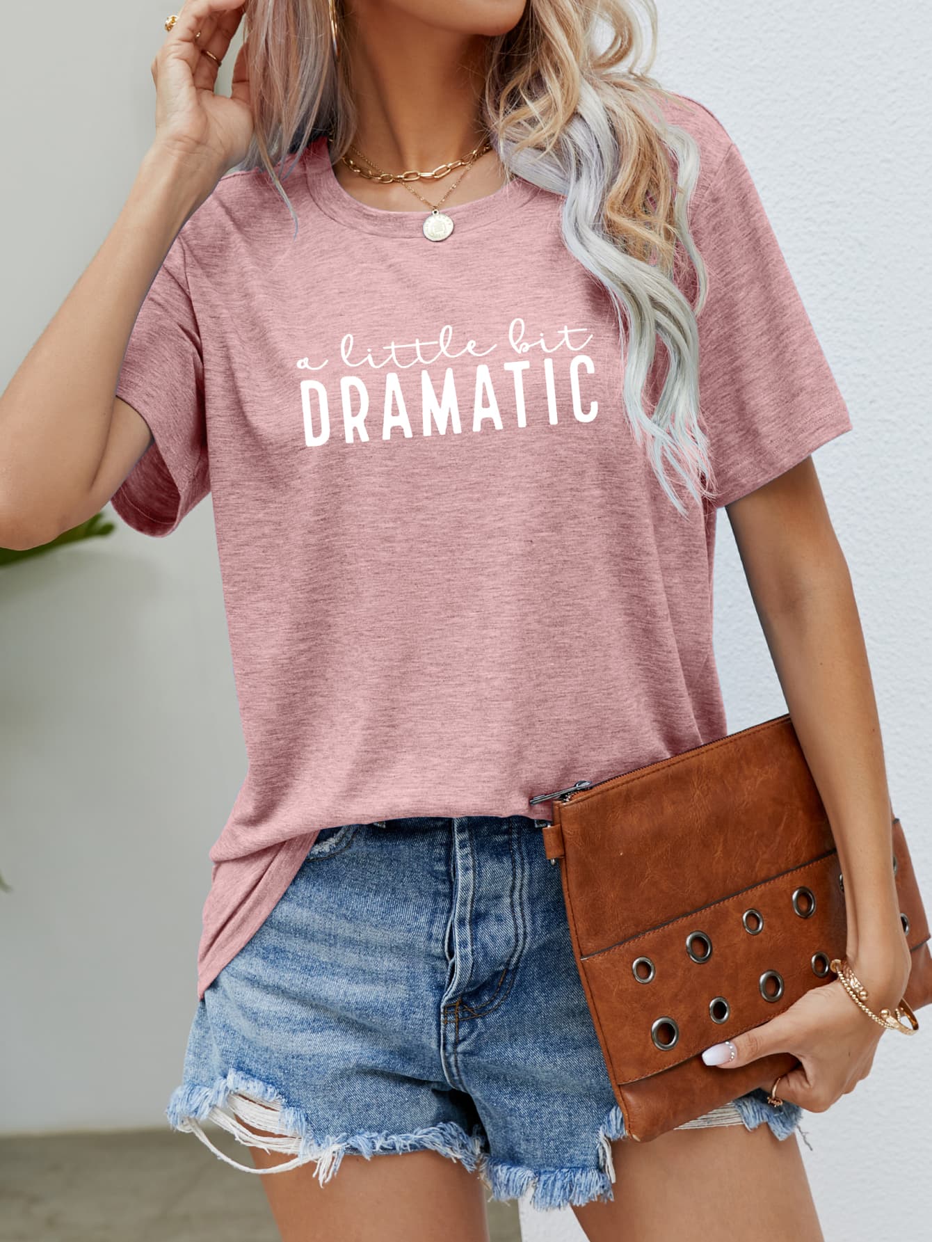 A LITTLE BIT DRAMATIC Graphic Tee