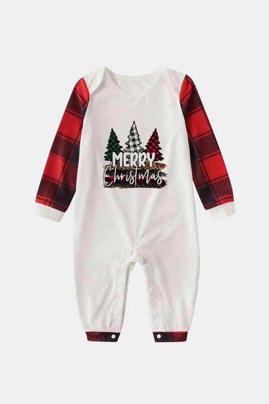 MERRY CHRISTMAS Graphic Jumpsuit