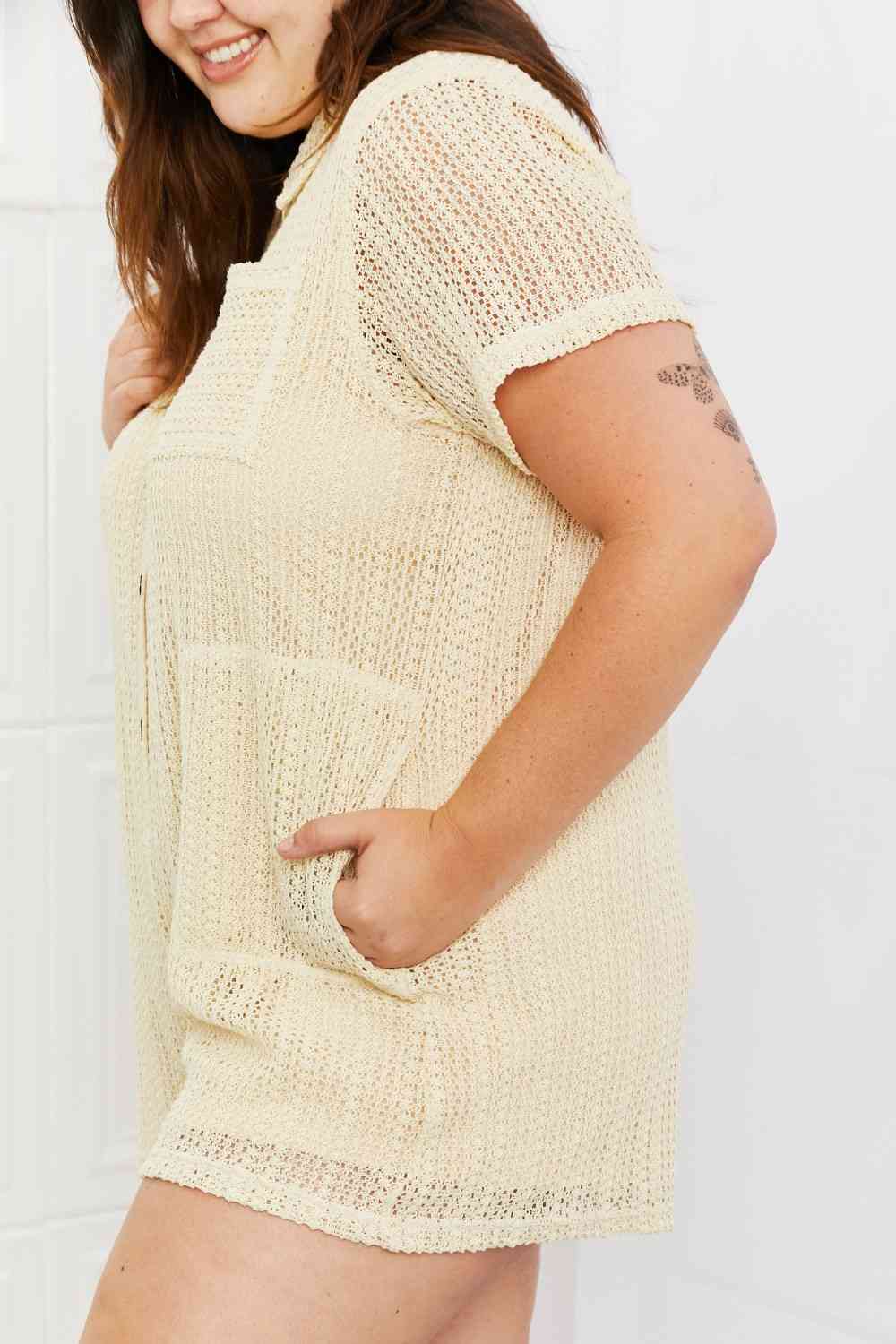 HEYSON Ready For The Day Crochet Romper