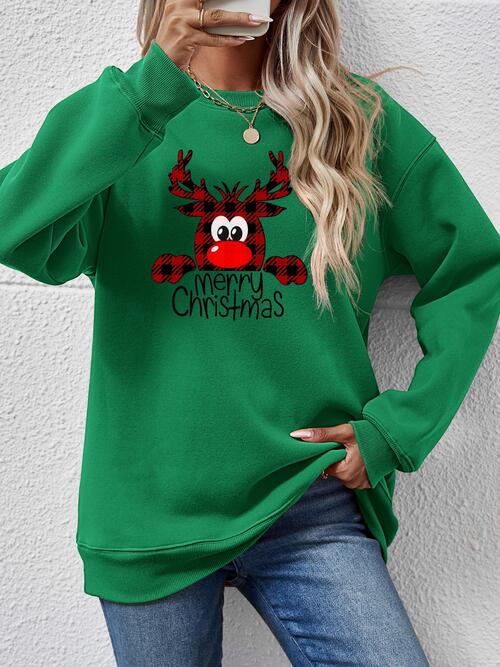 MERRY CHRISTMAS Graphic Sweatshirt