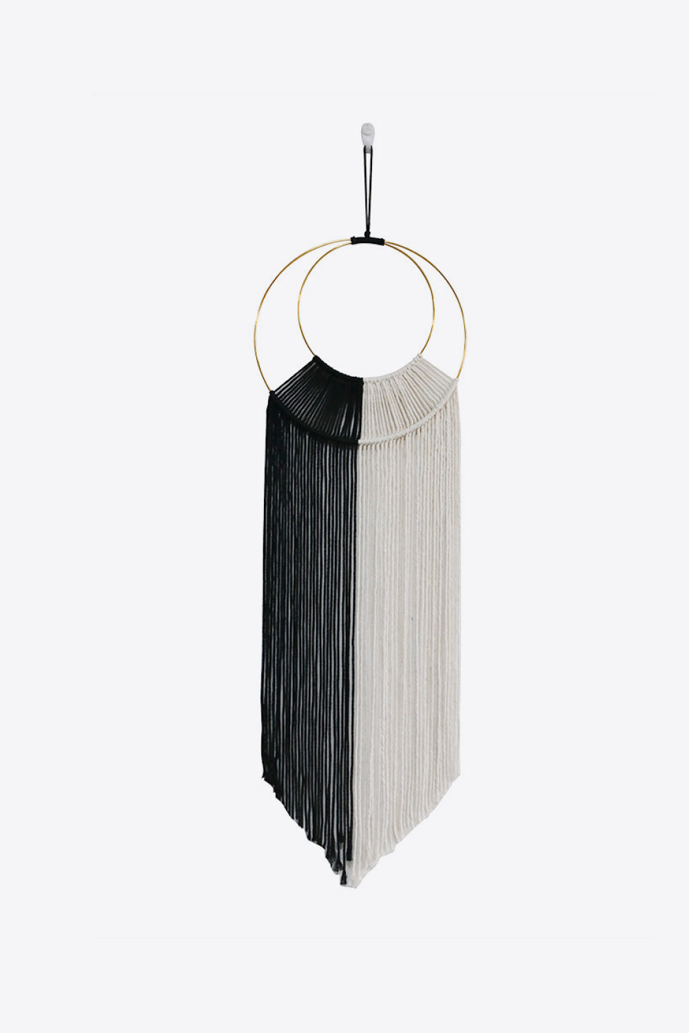 Hoop Fringe Macrame Wall Hanging