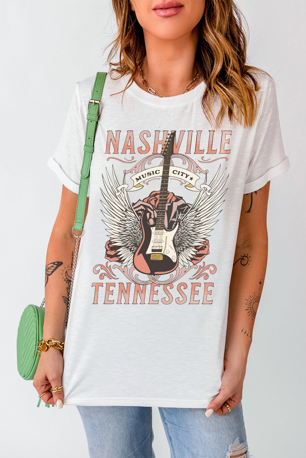 NASHVILLE TENNESSEE Graphic Tee Shirt