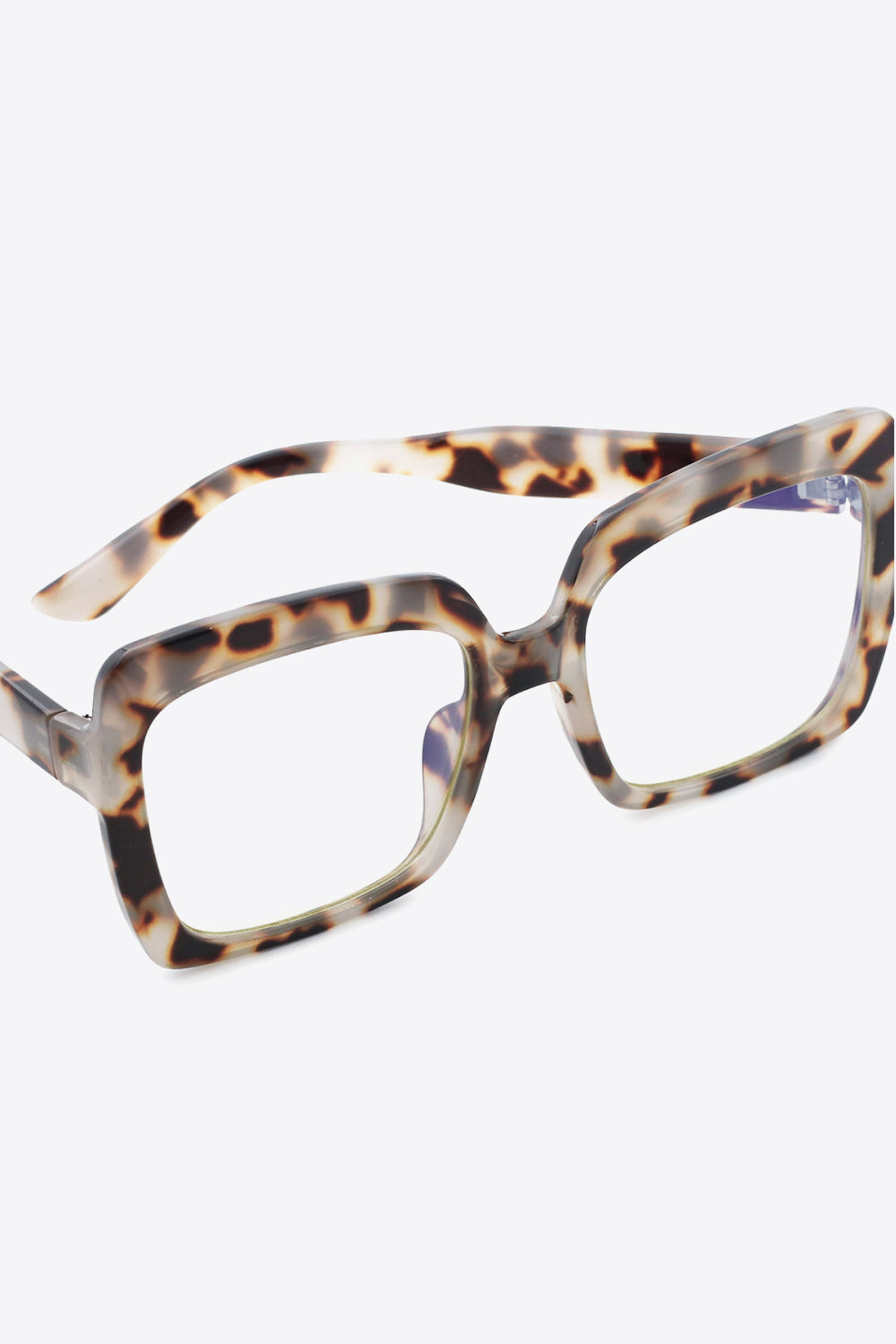 Tortoiseshell Full Rim Square Sunglasses