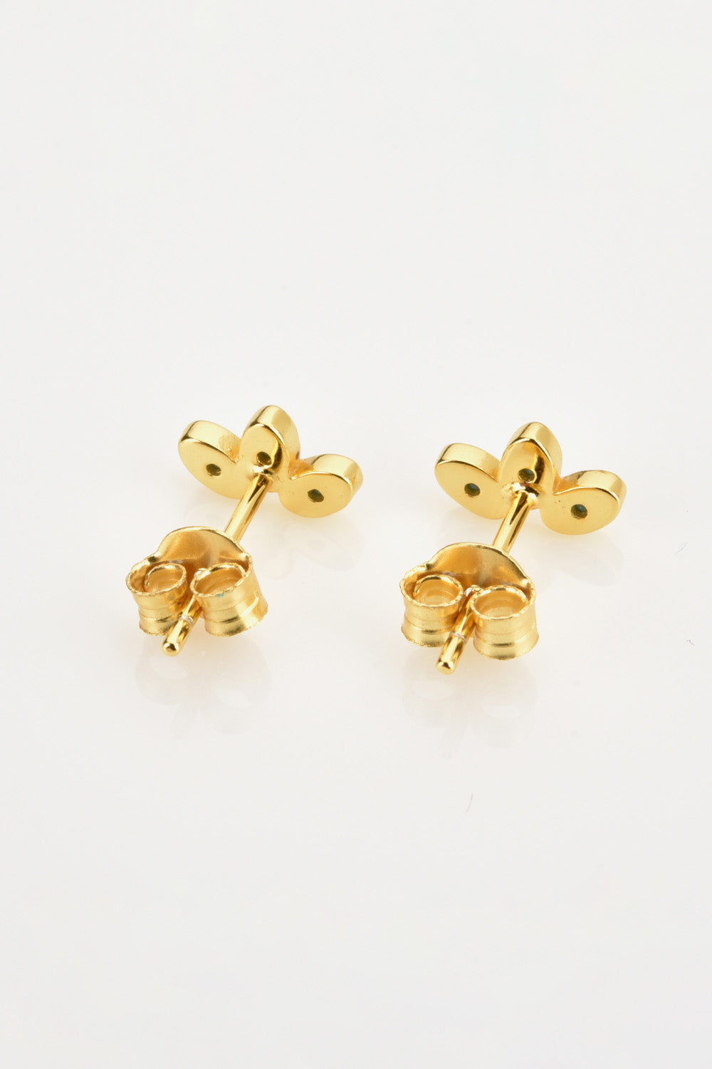 Inlaid 925 Sterling Silver Stud Earrings