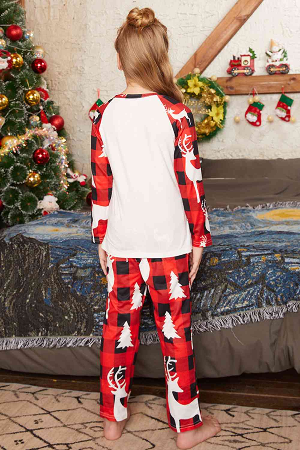 MERRY CHRISTMAS Graphic Top and Pants Set
